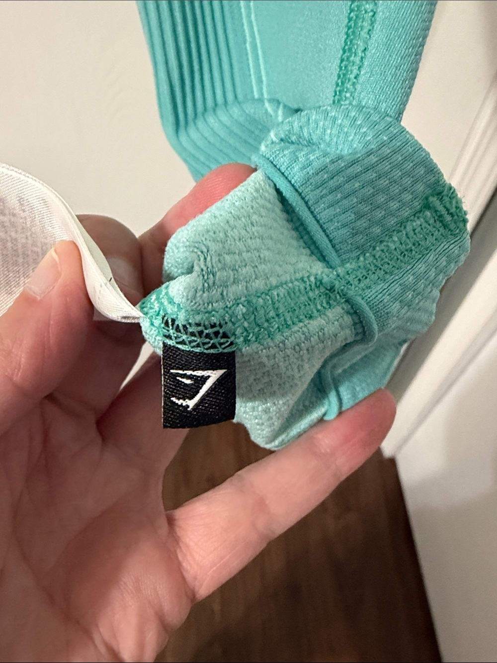 Gymshark Ultra Seamless Leggings Spearmint Green Size Small - Picture 4 of 6